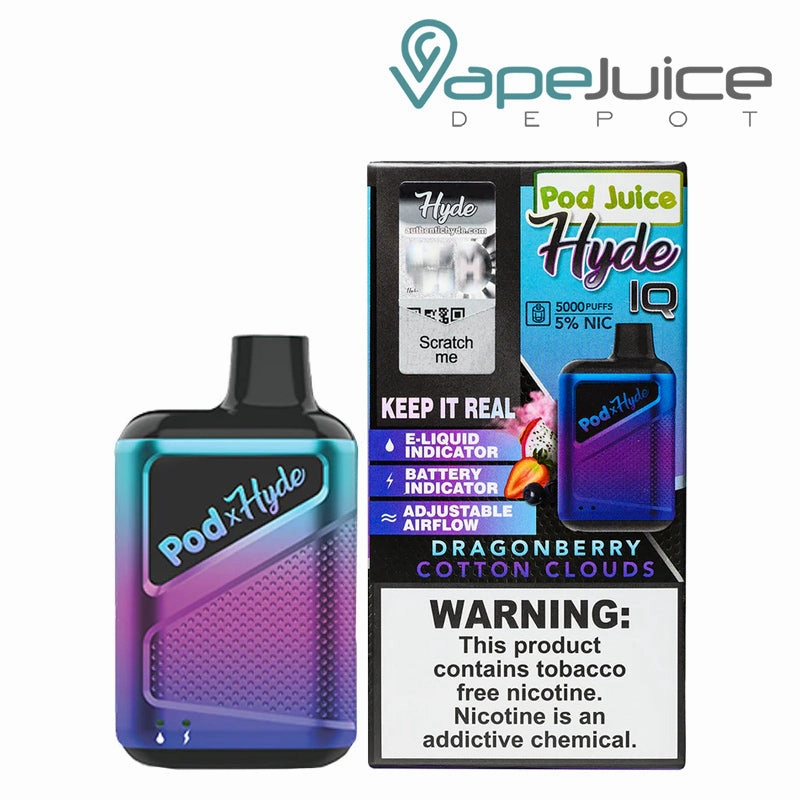 Pod Juice X Hyde IQ Disposable 5000 Puffs