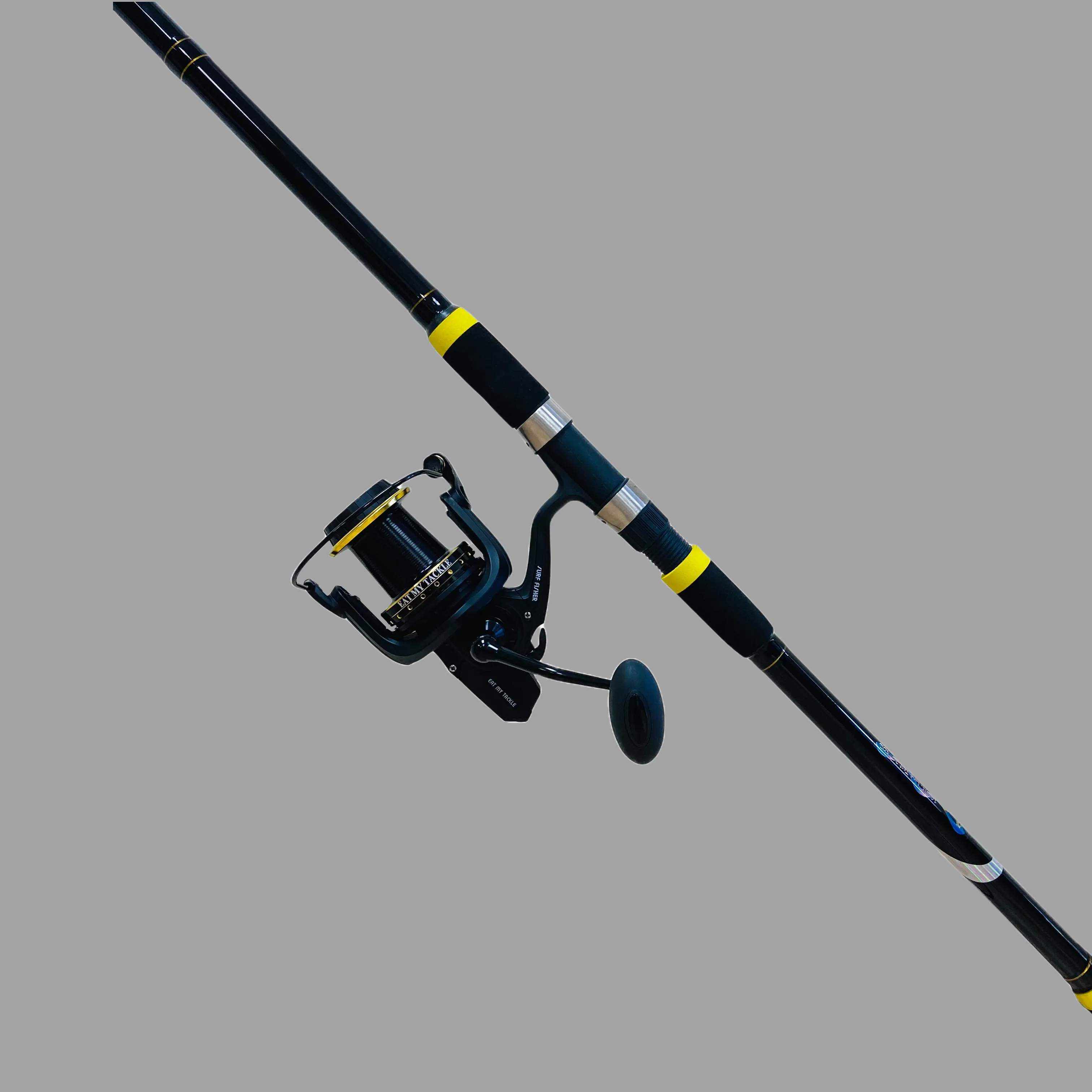 Surf Fisher Long Cast Black Magic Spinning Combo