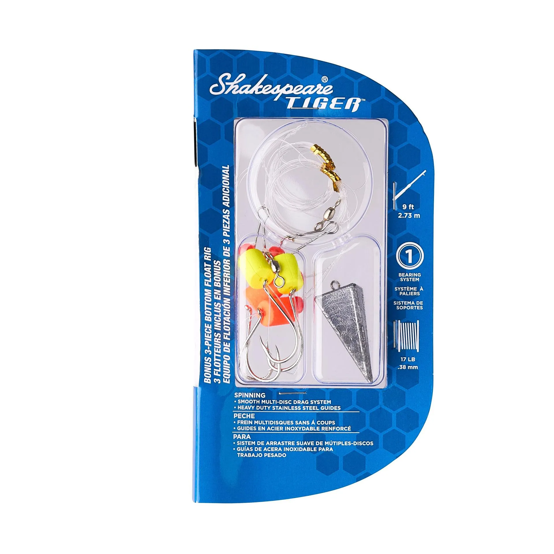 Tiger® Spinning Surf Combo Kit